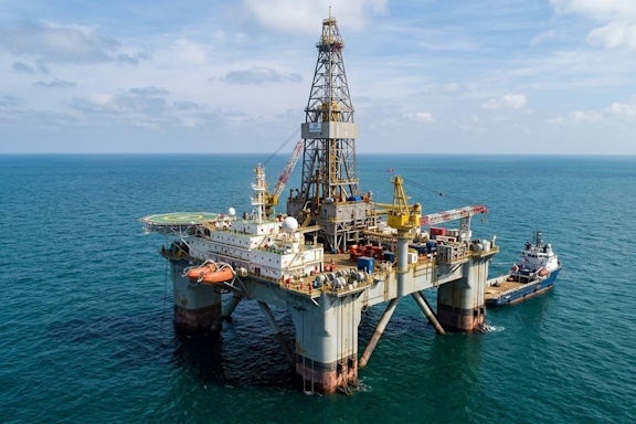 Offshore Drilling Platform Smaller